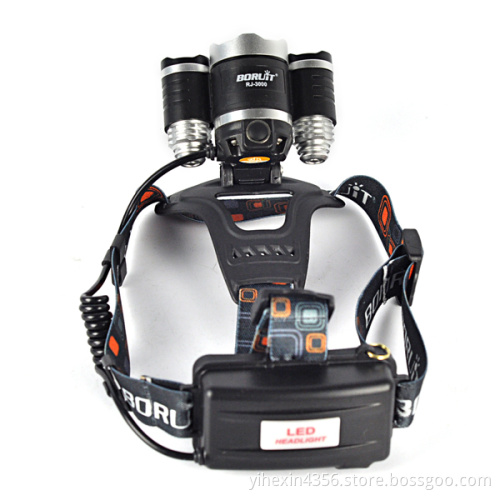 RJ3000 Green Light Hunting Headlamp with Battery / Charger